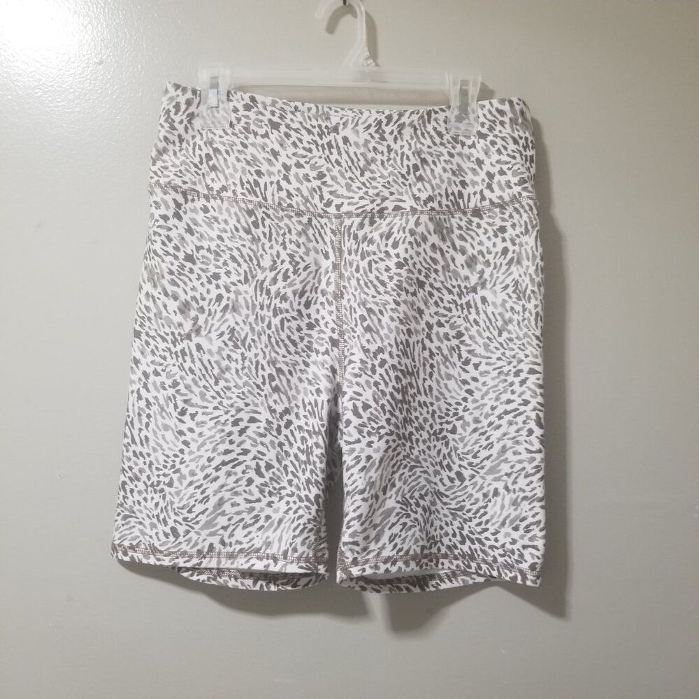 Leopard High Rise Biker Shorts Women's